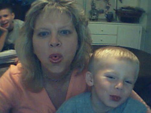 Happiness - My 3 year old who is now 4 learned to curl his tongue.. so we did this together in front of the cam, laughing the whole time..