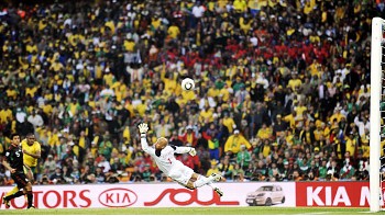 Siphiwe Tshabalala Goal - The vital goal scored by South African Siphiwe Tshabalala against Mexico at the 19th FIFA World Cup Soccer Tournament 2010.
