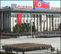 North Korea - After the Korean War, Kim Il-sung introduced the personal philosophy of Juche, or self-reliance, which became a guiding light for North Korea's development. Kim Il-sung's son, Kim Jong-il, is now head of state, but the post of president has been assigned 'eternally' to his late father.  Decades of this rigid state-controlled system have led to stagnation and a leadership dependent on the cult of personality. Aid agencies have estimated that up to two million people have died since the mid-1990s because of acute food shortages caused by natural disasters and economic mismanagement. The country relies on foreign aid to feed millions of its people. The totalitarian state also stands accused of systematic human rights abuses. Reports of torture, public executions, slave labour, and forced abortions and infanticides in prison camps have emerged. A US-based rights group has estimated that there are up to 200,000 political prisoners in North Korea.