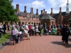 Alms houses - This is a picture of 'Bedworth Alms Houses, Bedworth, Warwickshire, England'.