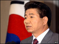 South Korea - President - Liberal reformer Roh Moo-hyun won closely-fought elections in December 2002. But his ambitious agenda for change has been stymied by political opposition, divisions within his ruling Uri Party and corruption allegations. As he approached his last year in office, the president's party suffered a crushing defeat in the May 2006 local elections. Mr Roh favours Seoul's 'Sunshine Policy' of constructive engagement with North Korea, a source of tension with Washington. His administration sent toops to Iraq; the force became the third-largest foreign contingent in the country. Mr Roh is pursuing a free trade deal with the US; he says it is the top priority for the remainder of his term.  But he has had to water down his proposal to relocate South Korea's capital, intended to boost development in the south.  Mr Roh spent two months out of office in 2004 after being impeached by parliament over election law infractions. The Constitutional Court overturned the move, saying the charges were not serious enough.