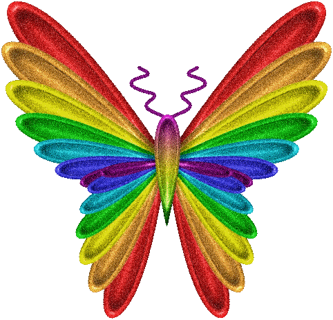 enjoy life - The butterfly represents the freedom that I wish I had. The rainbow is probably the prettiest thing that can occur in nature. Both represent how I would like to feel about life.