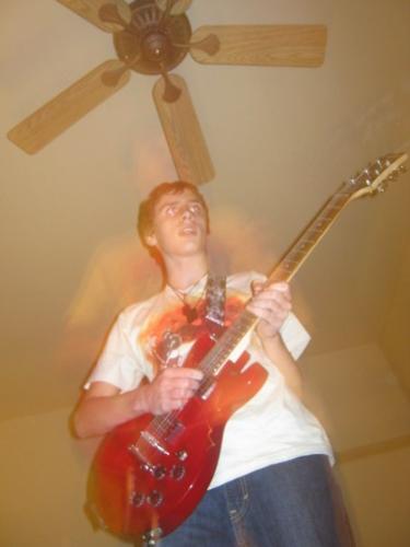 me with my guitar - this is me with my ibanez