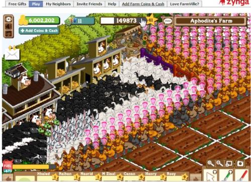 Farmville photo - Photo of my farm when I was in level 41. I was totally crazy fro FV at that time ..haha