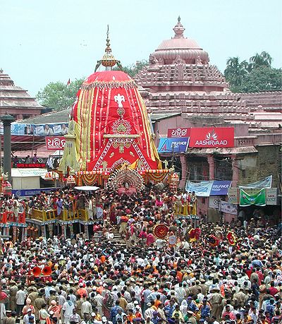 rath jatra-puri - rath jatra at puri