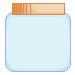 Pixel Jar - A cute pixel jar I also made in paint. It can contain a bigger image than that of the small bottle but both are preferable depending on the type of item it will contain.  I haven't made an item inside this bottle yet because I focused my effort on the small bottle.