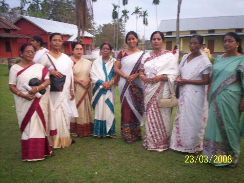 group of strangers - This is a group of women writers at my place. I do not know them personally though.