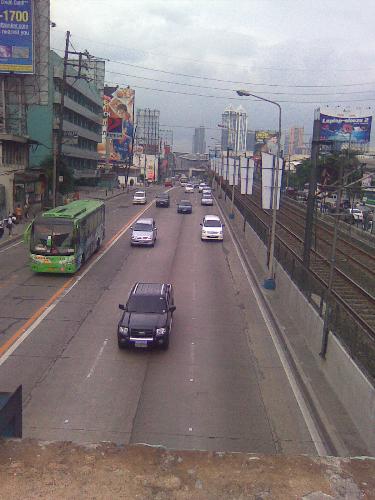 A view in EDSA - This is a part of EDSA