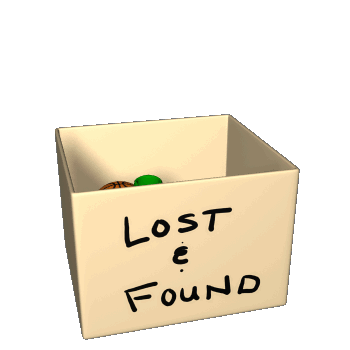 Lost and Found Box - Please return it here...