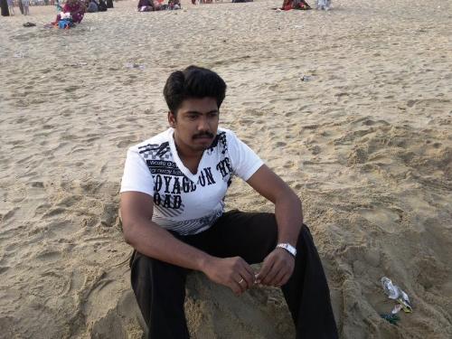 Myself - Myself - Taken a photo in Marina Beach, Chennai