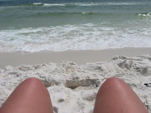 At the beach! - Santa Rosa Beach, FL in May - no oil!!