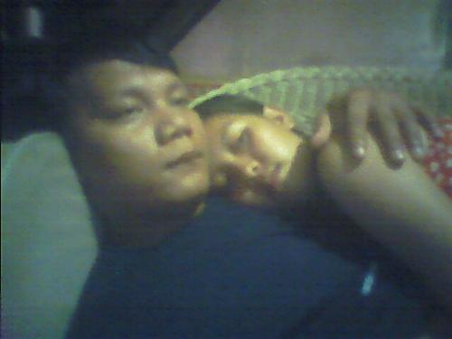me & papa - cheezee!!!