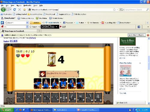 Ninja Saga - Best FACEBOOK games....