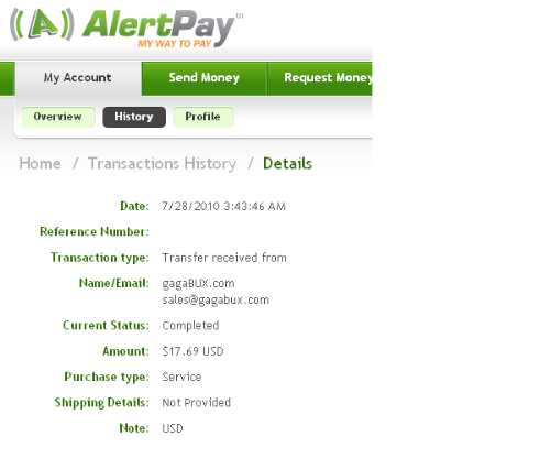 gagabux payment - latest gagabux payment proof