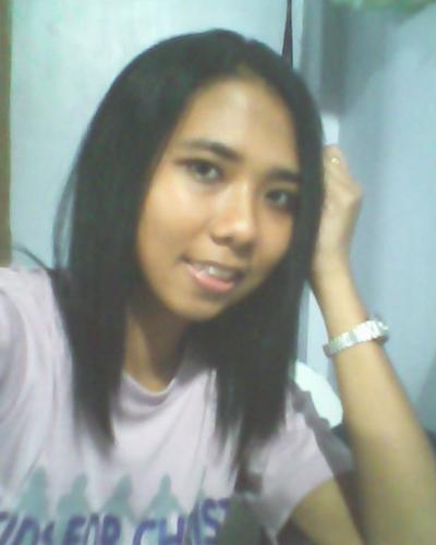 Girlie - having my new hair style.