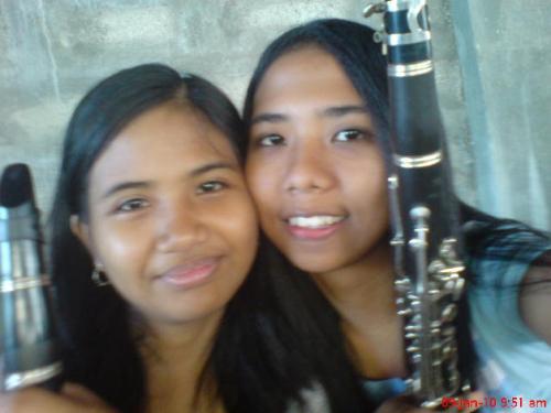 clarinet - my cousin, me, and my clarinet