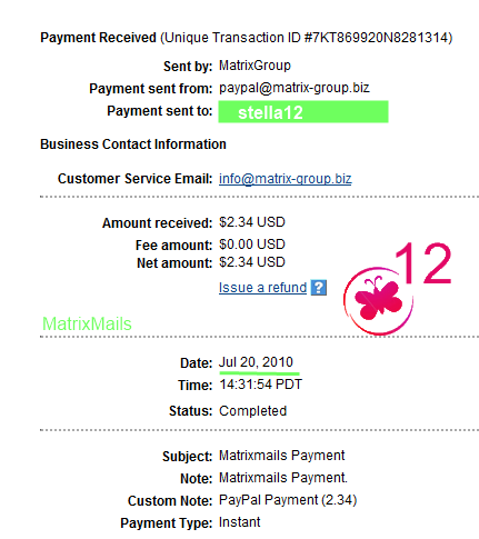 MatrixMails Payment Proof - My matrixmails payment proof http://www.matrixmails.com/?rid=193816