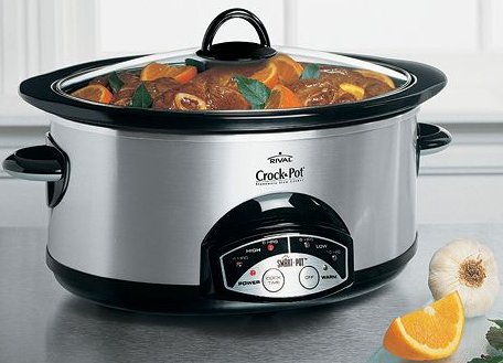 slow cooker - Here is an image of a slow cooker. 