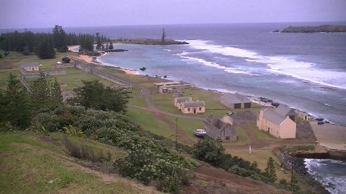Ruins of Kingston, Norfolk Island - This is what is left today of the convict settlement of Kingston which was started in 1788 as a place to take the worst criminals away from the settlement of Sydney. It was a very brutal and harsh life here in those days.