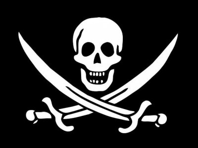 Pirate&#039;s symbol - A symbol used by pirates