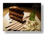 Chocolate Cake - Slice of chocolate cake.