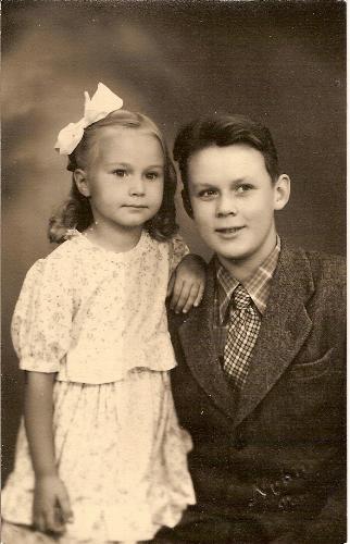 Me and my Brother - It was 10 years between us but we were really good friends.