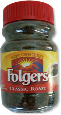 Folgers - favorite coffee