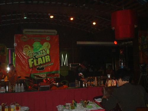 Flair Showdown - This was held last 2008 at the Metrowalk. It is all about the Flair of the great bartenders