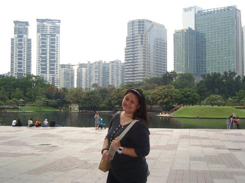 me - in one of my travels around the globe..
