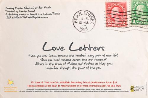 love letters - letters sent but not through technology