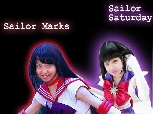 Not-so-pretty Sailor Soldiers - This is a picture of me and my friend and currently i am self-studying adobe photoshop and hopefully someday I can enhance and edit like a pro