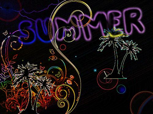 summer! - I did that on Photoshop.