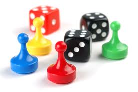 game pieces  - board games, childhood games