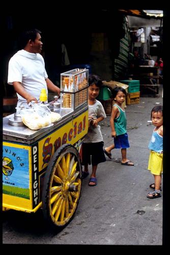 ice cream  - cart of ice cream