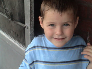 Owen Patrick - This is my son, Owen, while visiting Chicago this summer.  He was 4 1/2 years old.