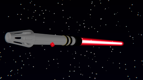 Lightsaber I created in blender. - This is a lightsaber I created in blender.