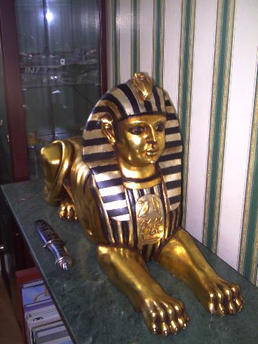 Sphinx - Small sphinx in study