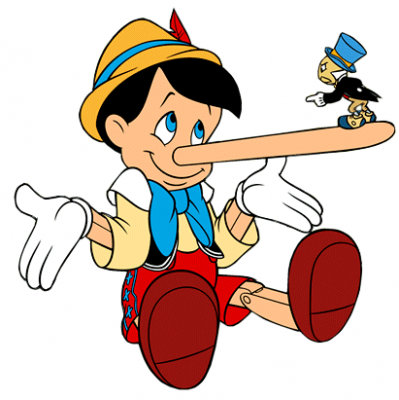 pinocchio - pinocchio&#039;s nose grew because he lied, good thing this doesn&#039;t happen to us,,, ^^