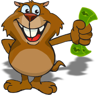 Mr Gopher - Hope old CG is going to bring me lots of cash!! Mr Gopher - Hope old CG is going to bring me lots of cash!!