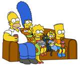 simpsons family - simpsons family with bart,marge,lisa,homer and maggie simpsons family - simpsons family with bart,marge,lisa,homer and maggie