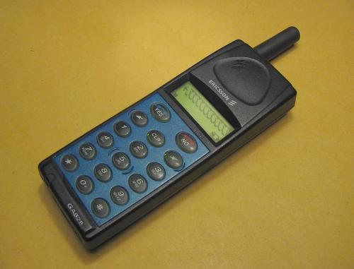 my very first cellphone :D - my first cellphone