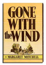 Gone with the wind - I not only read the novel, but watched the movie as well. I was so deeply attracted by its wonderful writing and performance of the actresses and actors.