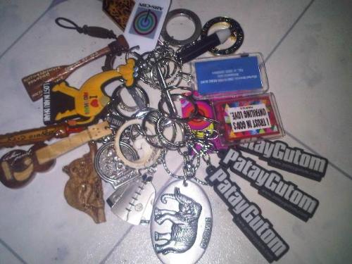 Key Chain Collection - Key Chains from places I've been to together with souvenirs from friends who also travel.