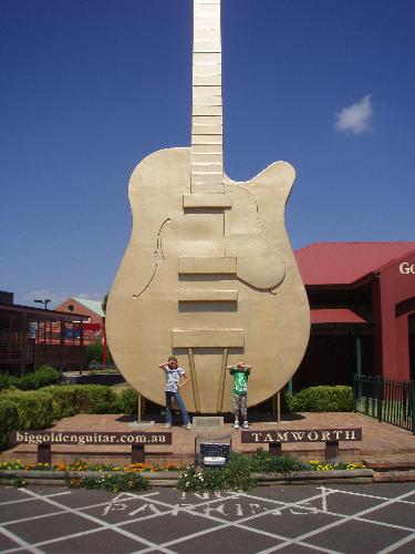 Big Guitar - The Big Guitar in Tamworth, NSW in Australia. Tamworth is the Country Music Capital of Australia.