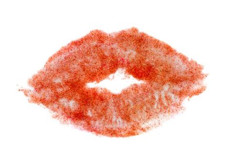 Kiss - A nice red lipstick kiss! 