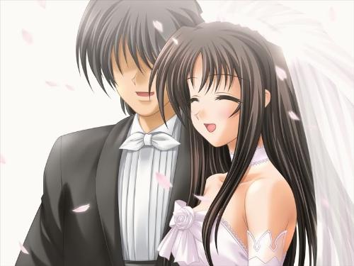 true love - boy and girl getting married