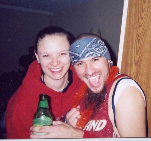 Me and Donny from SORE - This is me and Donny the lead signer for SORE, Sorce Of Raw Energy