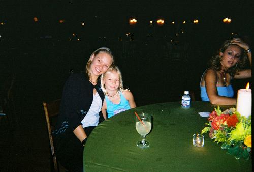 Haleigh and ME - Here is a picture of Haleigh and I at my first company party. It was for the company's 90 Aniversary. 6 months later they sold out and I lost my job!