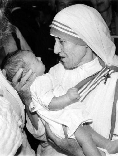 Symbol for social service -  Mother Teresa was a Catholic nun of Albanian ethnicity and Indian citizenship, who founded the Missionaries of Charity in Calcutta, India in 1950. For over 45 years she ministered to the poor, sick, orphaned, and dying, while guiding the Missionaries of Charity's expansion, first throughout India and then in other countries. Following her death she was beatified by Pope John Paul II and given the title Blessed Teresa of Calcutta. In 2010 on the 100th anniversary of her birth, she was honored around the world, and her work praised by Indian President,Pratibha Patil.  Mother Teresa inspired a variety of commemorations. She has been memorialized through museums, been named patroness of various churches, and had various structures and roads named after her. Various tributes have been published in Indian newspapers and magazines authored by her biographer, Navin Chawla. Indian Railways introduced a new train, 'Mother Express', named after Mother Teresa, on 26 August 2010 to mark her birth centenary.