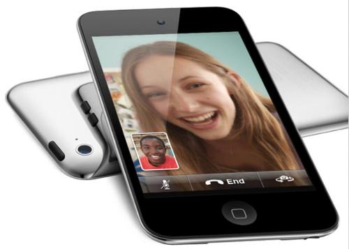 Ipod touch 4G - The New ipod touch 4G which has facetime for video calling and Game center for social gaming.The ipod touch 4G is powered by a A4 Apple processer running at 1GHz.It has 256MB of mobile RAM and also has a longer battery life.Some other hardware that has been added into the ipod touch 4G is a 3 axis gyroscope for better direction sensing and a higher version of Bluetooth which supports wireless bluetooth keyboards.The ipod touch 4G also has heaps faster wireless data transfer over wireless networks than the ipod touch 3G which is powered by a weaker 667MHz ARM processer.The ipod touch 4G is also lighter than the Ipod touch 3G.The ipod touch 4G also has a new design on the front and the back.The front is glossy black while the back is a smooth black. The ipod touch 4G still only has wifi conntivtvity like its previous models.